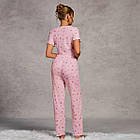 Жіночі піжами №С0522 Чорний, фото 3