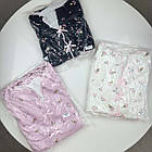 Жіночі піжами №С0522 Чорний, фото 4