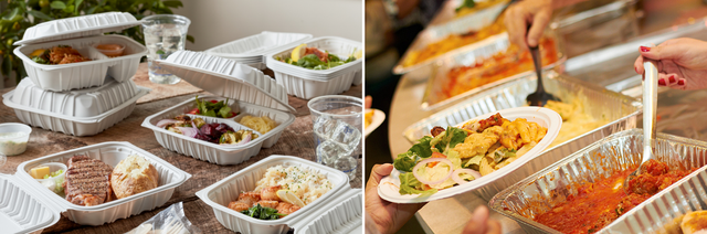 одноразовий посуд для кейтерингу