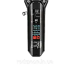 Акумуляторна машинка для стрижки + 4 насадки, з USB, VGR V900, Чорний / Чоловічий тример для стрижки волосся, фото 5