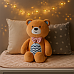 Нічник м’яка іграшка ведмежа світильник у дитячу настільна LED лампа для сну 4 режими музика звук таймер, фото 6