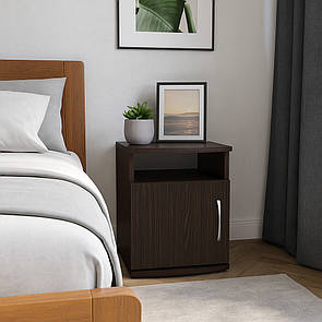 Тумба приліжкова з відкритою полицею