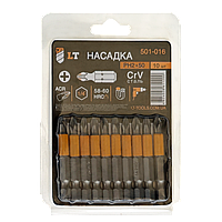 Біти PH2*50 мм, (10 шт.), CrV, "LT"