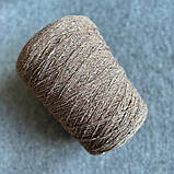 Мериносовий твід Lasa Filpucci коричневий, 390 грамів, фото 2