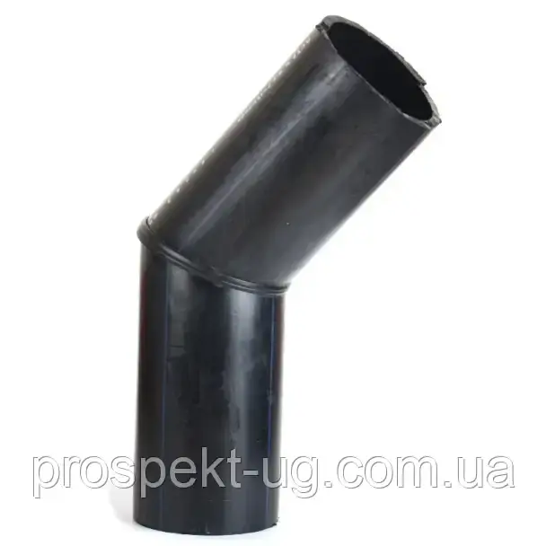 Відвід сегментний ПЕ 110 мм 45° (Дн110) ПНД для стикового зварювання, фото 1