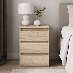 Тумба приліжкова на 3 шухлядами