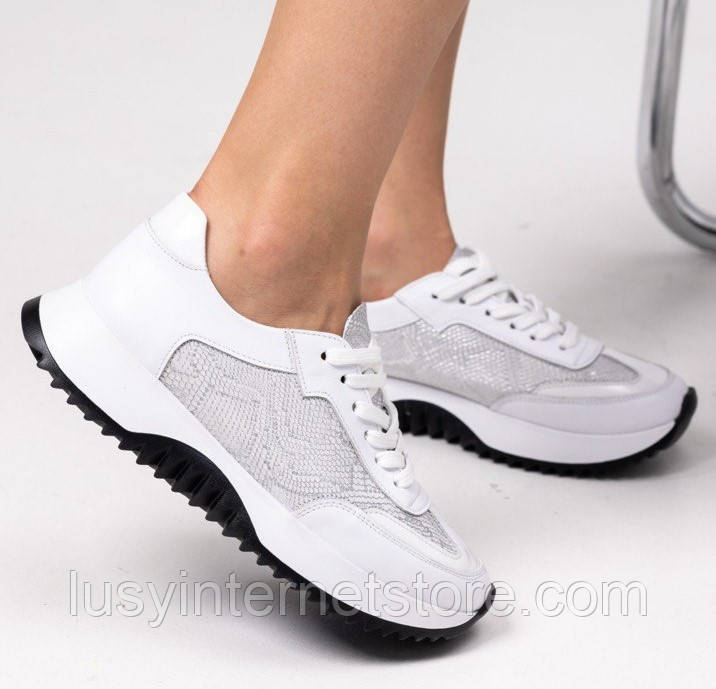 Кросівки жіночі великого розміру від виробника модель ТН25-2114Б-1, фото 1