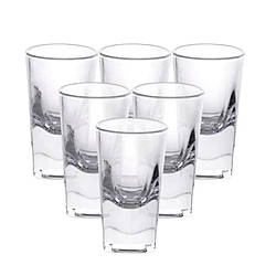 Набір стопок 6 штук 30мл зі скла HP-19-137