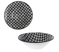 Салатник SNT Калімат 050-45-03 16 см чорний turmalin gold