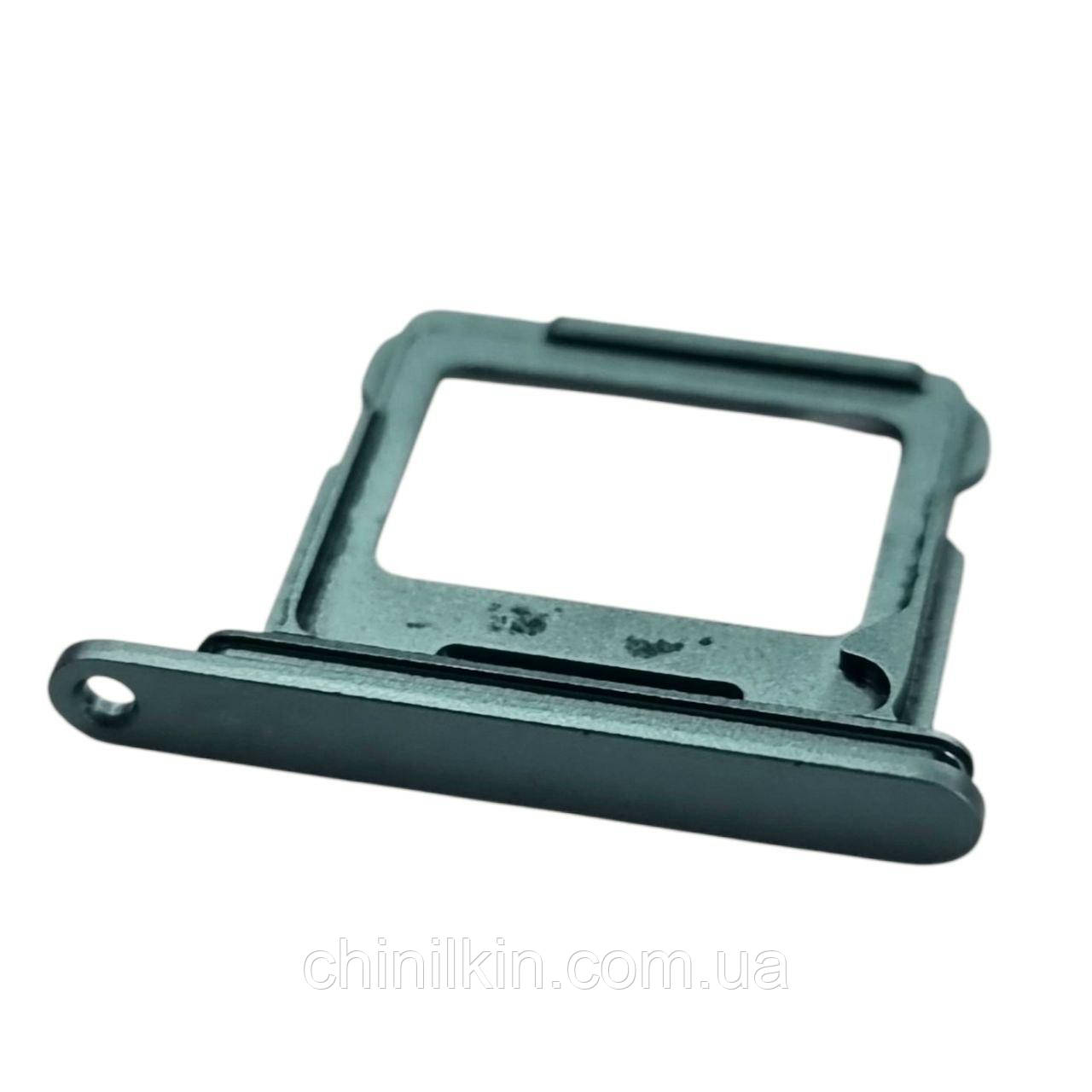 SIM лоток для iPhone 16 Plus Green, фото 1