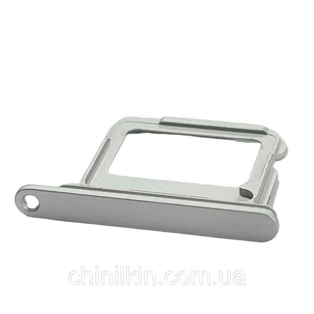 SIM лоток для iPhone 16 White, фото 1