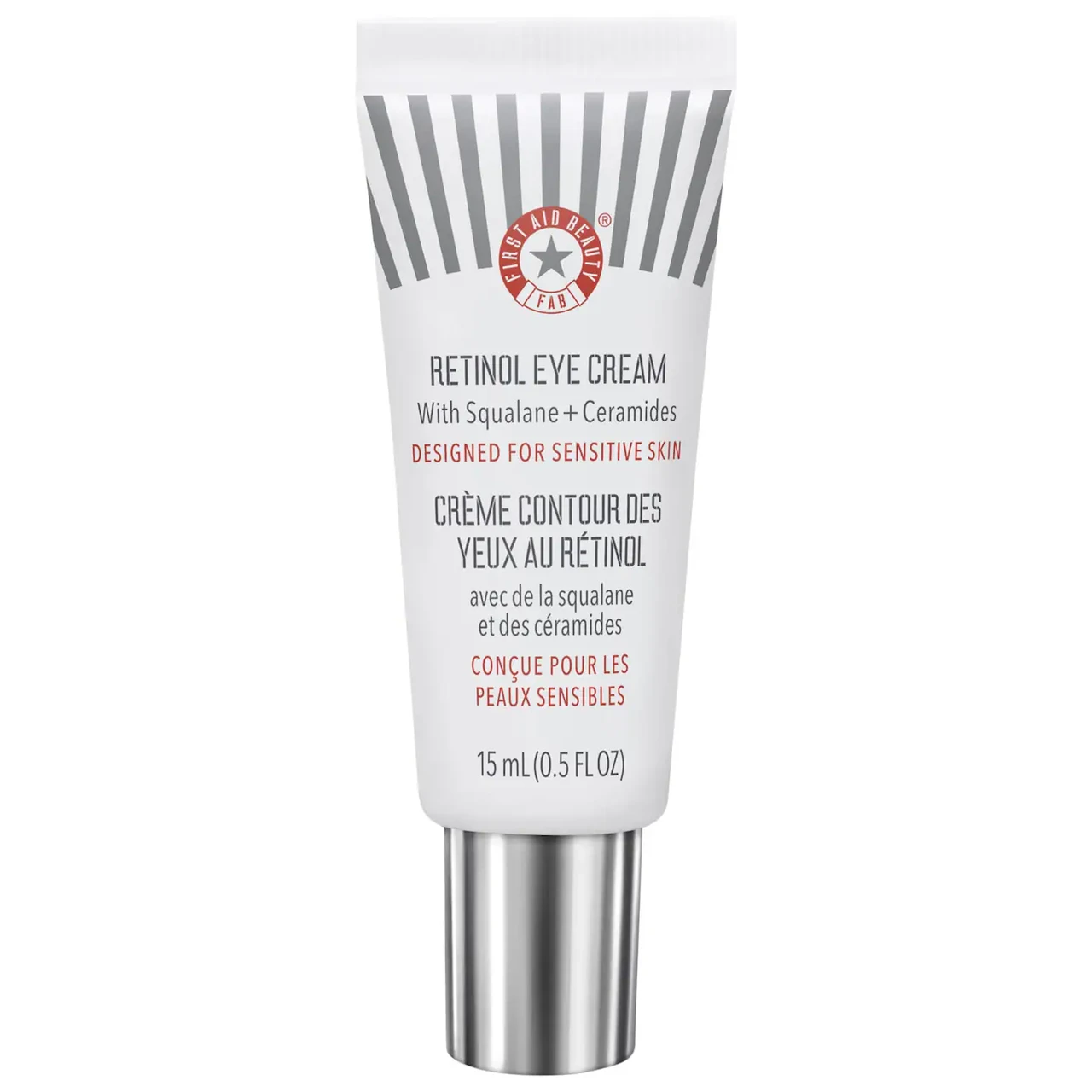 Омолоджуючий крем для шкіри навколо очей з ретинолом First Aid Beauty Retinol Eye Cream with Squalane + Ceramides 15 мл, фото 1