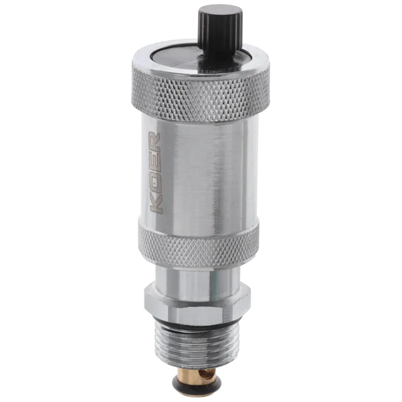 Автоматика відвідника повітря KOER KR.1254 1/2” зі зворотним клапаном для опалення, сталевий (KR2667)