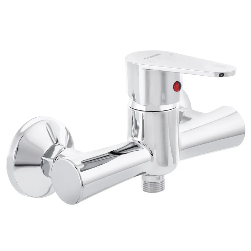 Змішувач для душу PLAMIX VEGA-003 хром, жорстка підводка, картридж 35 мм (PM0577)