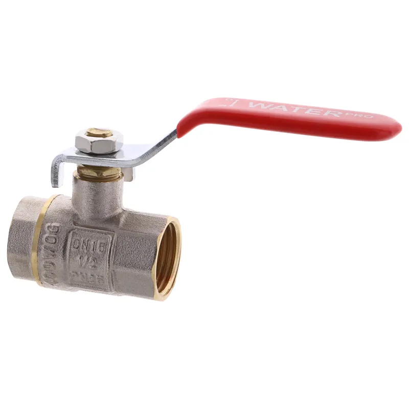 Кран куловий WATERPRO 1/2" ГГР (WP0135) для води, латунь, сталевий кулька (WP0135)