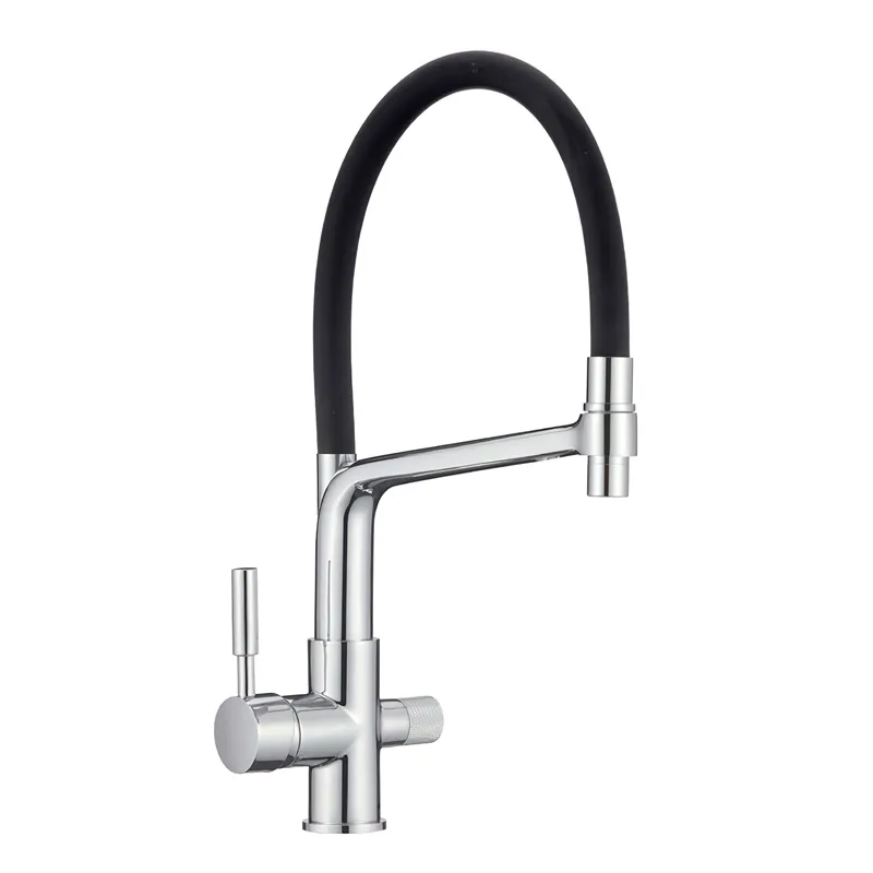 Кухонний змішувач MIXXUS PREMIUM BAROLO 021 з гнучким виливом та виходом для фільтрованої води (MI5926)