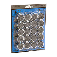 Аератор EUROPRODUCT М-22 EP (CH0127) з пластиковою сіткою, хром, (CH0127)