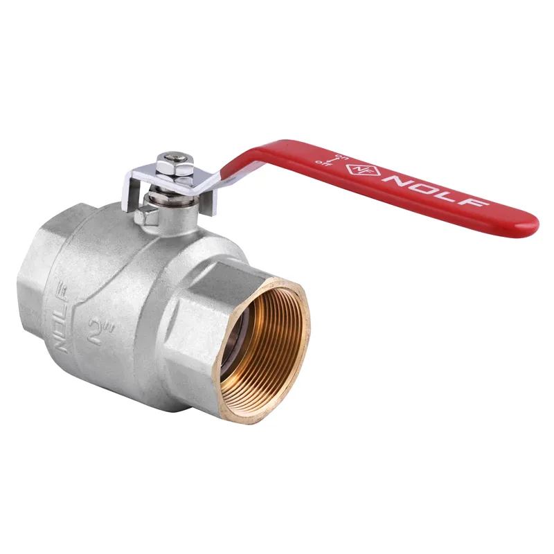 Кран кульовий 2" НОЛФ (NF.611) для води, латунь, різьбове з'єднання. (NF2923)