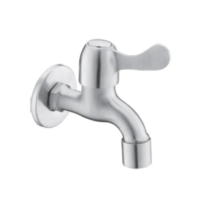 Кран для холодної води Zerix BIB-001, нержавіюча сталь SUS304, поворотний монокран (ZX5687)