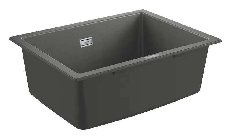 Кухонна мийка композитна GROHE K700U чорна прямокутна 610x200 мм (31655AT0)