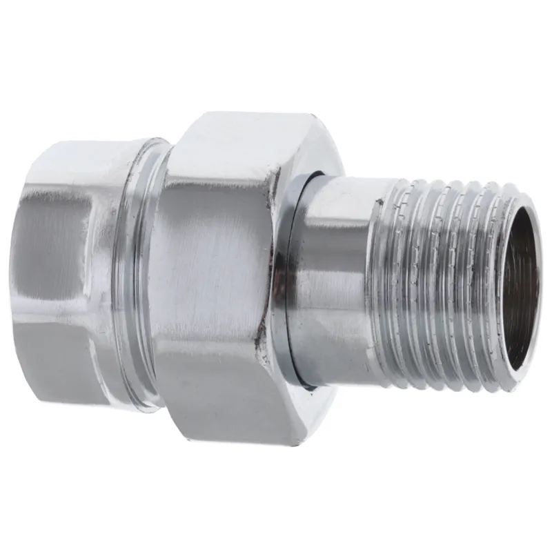 Згін американка (хром) 1/2" прямий Koer KR.341.chr (KR2702)