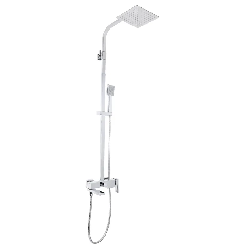 Душова колонка MIXXUS PREMIUM FRANCO 009-J з змішувачем, хром, латунь, 3 режими (MI2845)