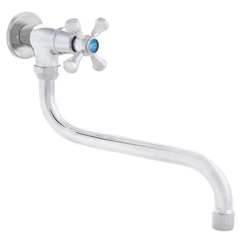 Монокран EP SMES 270 хромований настінний для умивальника, 1-бар тиск (EP0105)