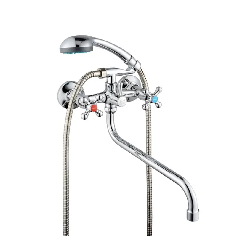 Змішувач для ванної Champion DMX 141-605 з довгим виливом та хромованим покриттям (MI6412)