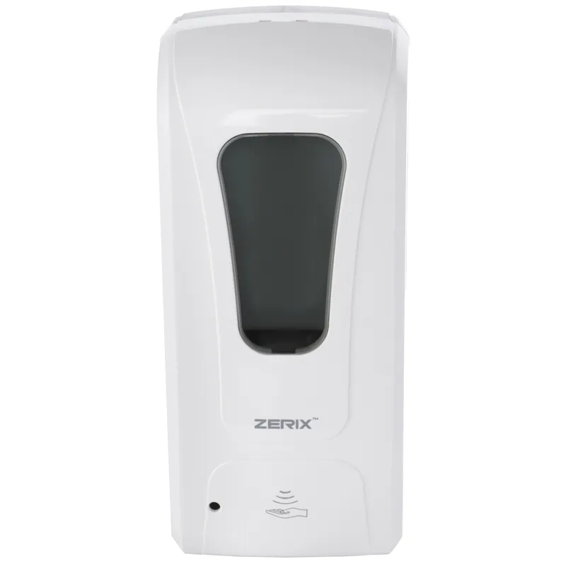 Бесконтактний дозатор антисептика ZERIX TSD-001-A білий, настінний, 1 л (ZX3248)