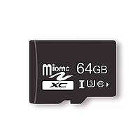 Карта памяти Micro SD 64 GB Miomg XC U3 Class 10 (микро сд 64 гб)