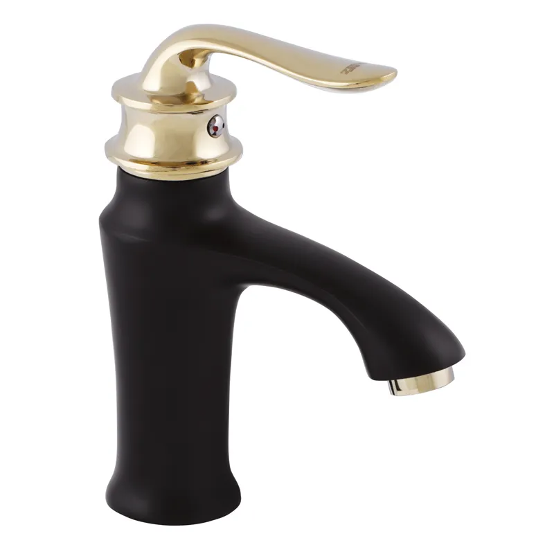 Змішувач для умивальника ZERIX Z10219-6 з гнучким підводом і картриджем 35 мм (ZX0464)