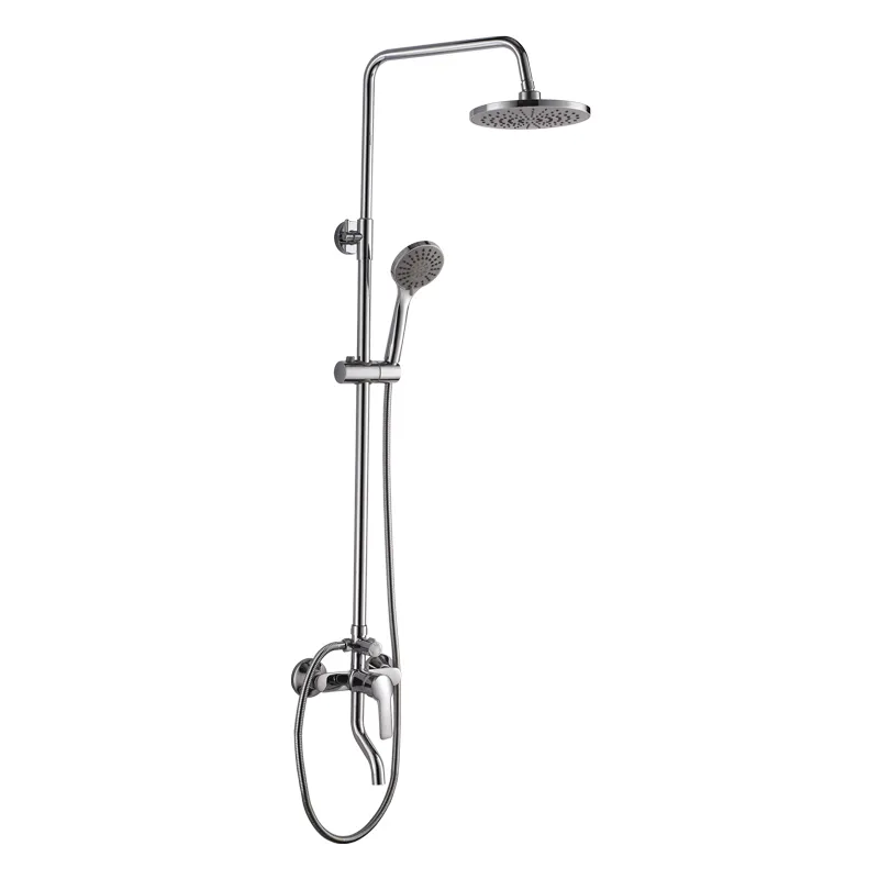 Душова колонка Haiba OLIVIA 003-J з змішувачем, 5 режимів, хромований корпус (HB0825)