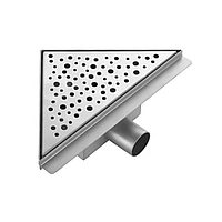 Душовий трап KOER FD20-T200 з нержавіючої сталі SUS304, 200 мм, комбінований затвор (KR3264)