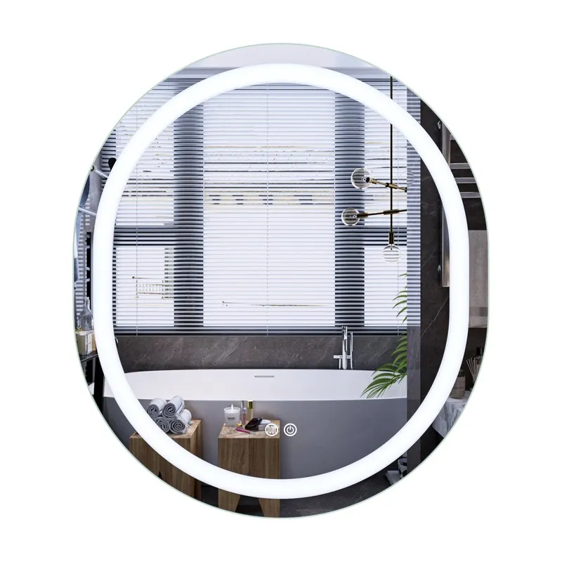 Дзеркало MIXXUS Premium ELLIPSE MV05 80x70 з LED підсвічуванням та антизапітнінням (MP6643)