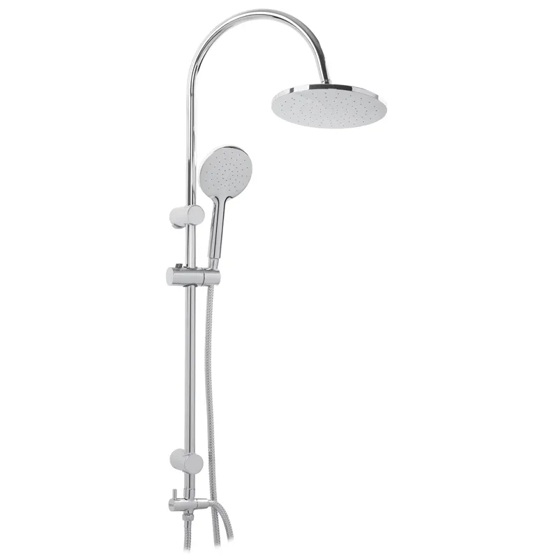 Душова колонка ZERIX DK-002 без змішувача, латунь, хром, 100 см, 1 режим потоку (ZX3094)