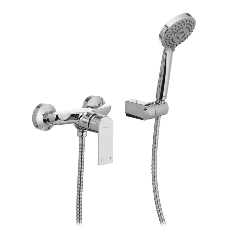 Змішувач для душу IBERGRIF SUPREME M12002 (Хром, 3 режими, 170 см шланг) (IB0005)