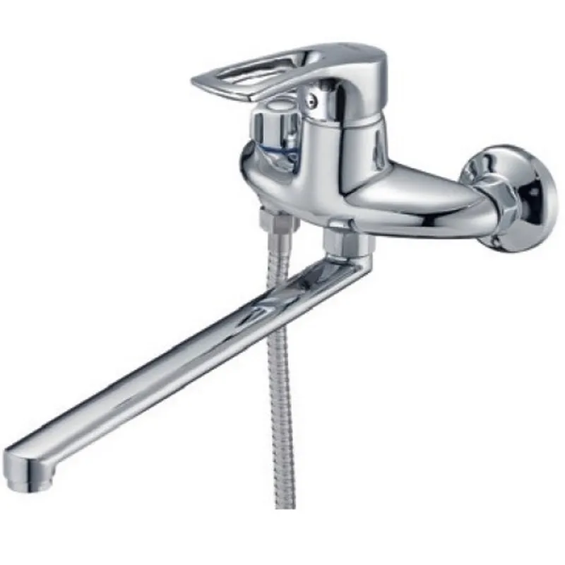 Змішувач для ванни Mixxus NHK7-181 (MI6449) з довгим виливом, хром, 1-10 бар (MI6449)