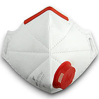 Респиратор с клапаном Микрон FFP3 NR фильтрация до 99% частиц пыли, аэрозолей, бактерий и вирусов