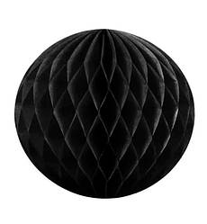 Паперові кулі - соти 20 см, колір чорний