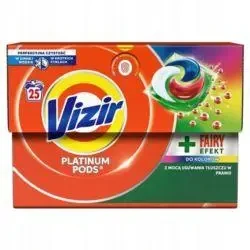 Капсули для прання Vizir Platinum PODS + Fairy Effect, 20 шт