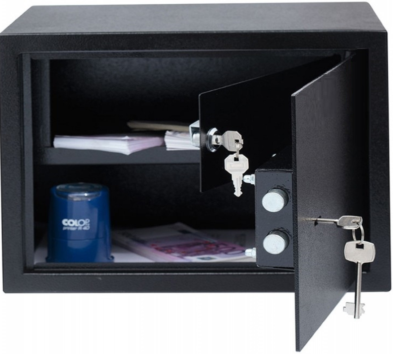 Сейф (38х30х30 см.) з окремим відділення, фото 1