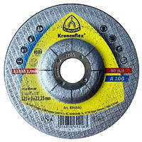 Диск KLINGSPOR 125х6х22.23мм А100 (384840) (зачисний)