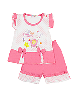 Комплект для дівчинки "My chick", Рожевий, 74 (6-12 міс)