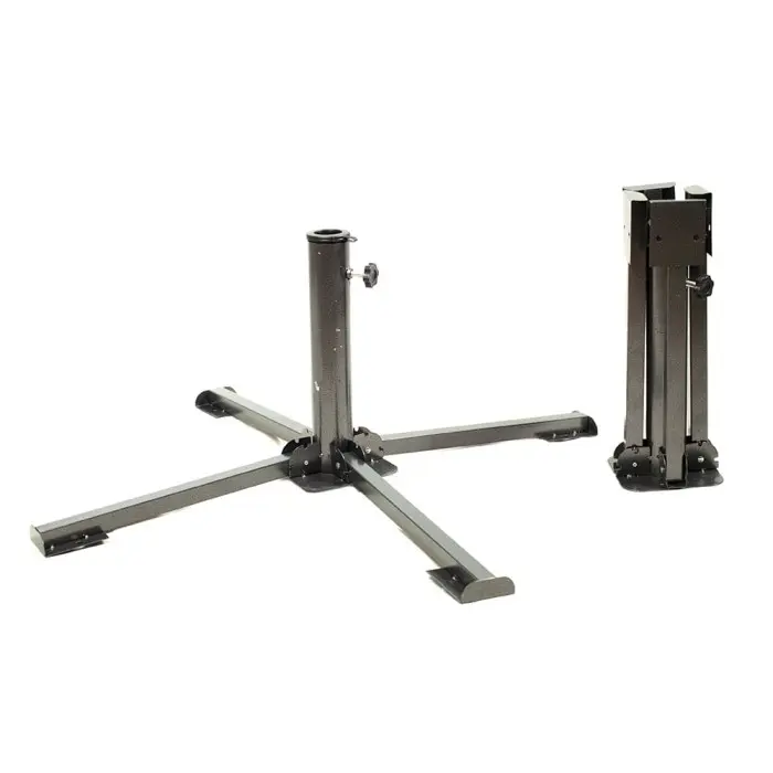 Металева підставка для парасольки складана хрестовина 88 см, фото 1