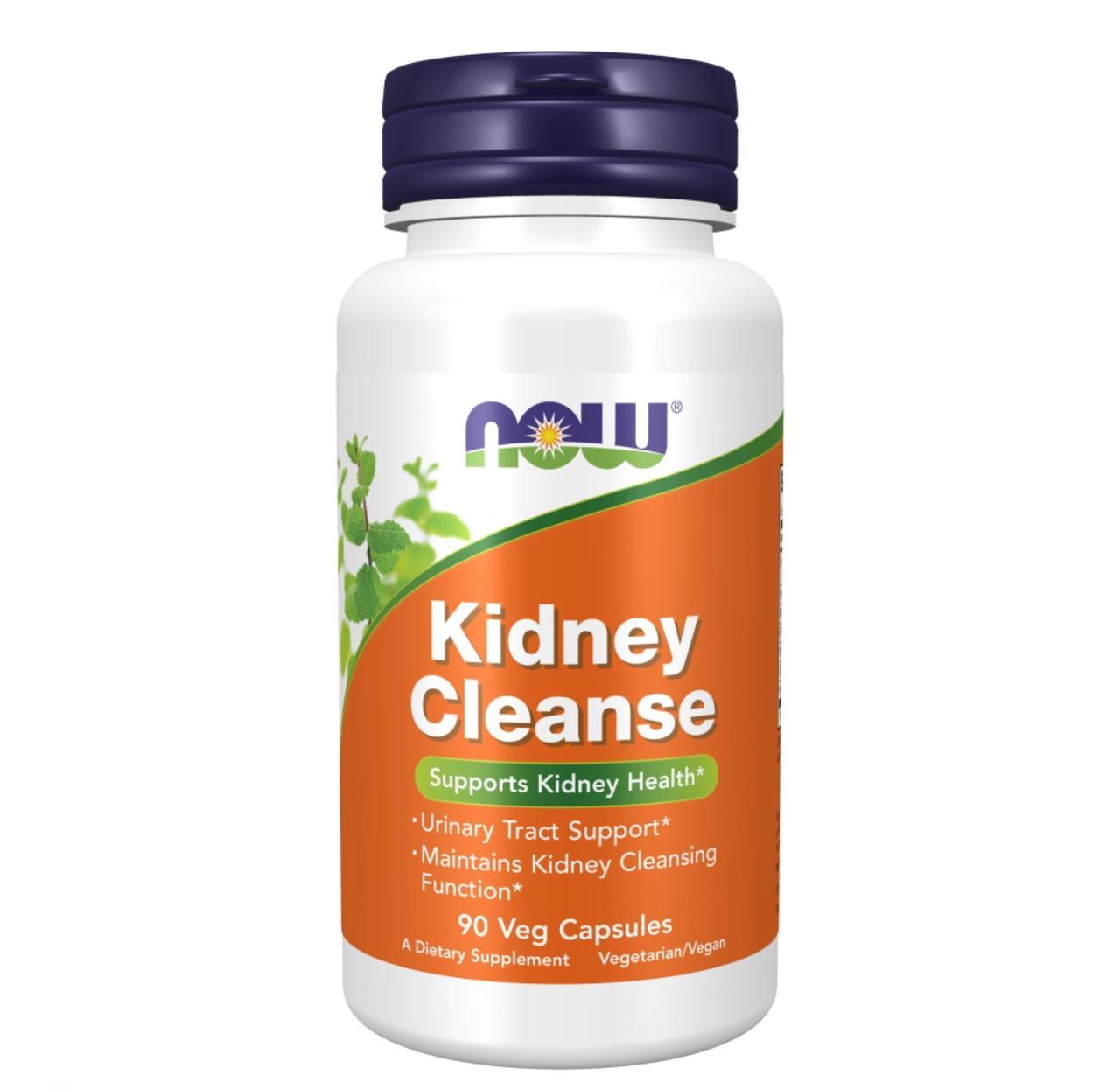 Засіб для очищення нирок NOW Foods Kidney Cleanse, 550 мг, 90 капсул, фото 1