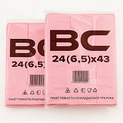 Пакет поліетиленовий майка 240*430 мм 100 шт