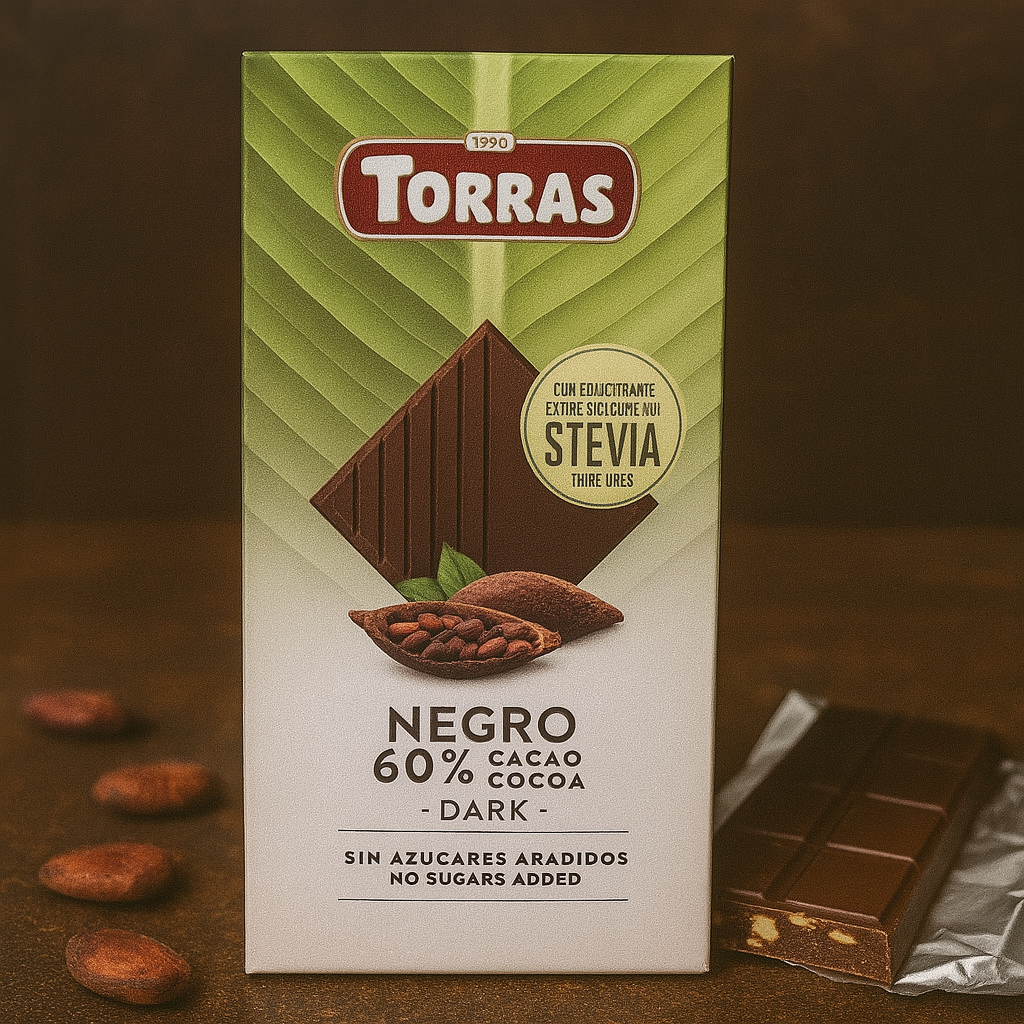 Шоколад чорний 60% Torras 😍 125 гр. Іспанія, фото 1