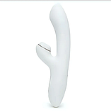 Вібратор-кролик із вакуумною стимуляцією клітора білий Satisfyer Pro+ Plus G-Spot Rabbit KOALA, фото 2
