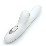 Вібратор-кролик із вакуумною стимуляцією клітора білий Satisfyer Pro+ Plus G-Spot Rabbit KOALA, фото 6