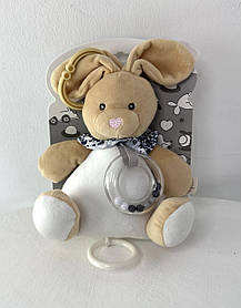 М'яке музичне брязкальце Зайчик (9423) Tulilo